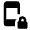 Phonelink Lock Fill Icon from Rounded Fill - Material Pro Free Set