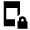 Phonelink Lock Fill Icon from Sharp Fill - Material Pro Free Set