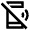 Phonelink Ring Off Icon from Sharp Line - Material Pro Free Set