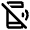 Phonelink Ring Off Icon from Rounded Line - Material Pro Free Set