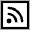 Rss Square Icon from Atlas Line Set