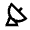Satellite Tower Icon from Sharp Line - Material Pro Free Set