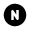 Compass North Icon from Nova Solid Set