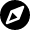 Compass Two Direction Icon from Nova Solid Set