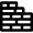Construction Brick Icon from Nova Line Set