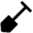 Construction Shovel Icon from Nova Solid Set