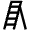 Ladder Icon from Atlas Line Set