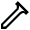 Nail Tool Icon from Atlas Line Set