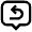 Arrow Left Message Icon from Atlas Line Set