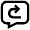 Arrow Right Chat Icon from Atlas Line Set