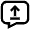 Arrow Up Line Message Icon from Atlas Line Set