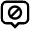 Block Chat Icon from Atlas Line Set