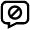 Block Message Icon from Atlas Line Set