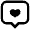 Heart Comment Icon from Atlas Line Set