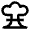 Atomic Bomb Icon from Nova Line Set