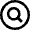 Search Circle Icon from Nova Line Set