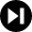 Music Player Button Next Icon from Nova Solid Set
