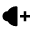 Music Player Volume Increase 1 Icon from Nova Solid Set