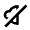 Music Player Volume Off 1 Icon from Nova Line Set