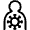 Covid Carrier Human Icon from Covid - Free Set
