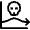 Graph Death Rate Stable Icon from Covid - Free Set