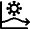 Graph Infected Stable Icon from Covid - Free Set
