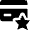 Credit Card Favourite Star Icon from Nova Solid Set
