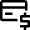 Credit Card Money Fund Icon from Nova Line Set