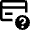 Credit Card Question Icon from Nova Line Set