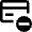 Credit Card Remove Subtract Icon from Nova Line Set