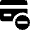 Credit Card Remove Subtract Icon from Nova Solid Set