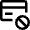 Credit Card Restrict Icon from Nova Line Set