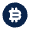 Currency Bitcoin Fill Icon from Mingcute Fill Set