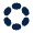 Polkadot DOT Fill Icon from Mingcute Fill Set