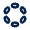 Polkadot DOT Line Icon from Mingcute Line Set