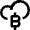 Cloud Funding Icon from Nova Line Set
