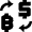 Currency Exchange Blockchain Currency Icon from Nova Solid Set