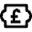 Currency Note Pound Icon from Nova Line Set
