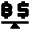 Cypto Currency Exchange Rate Icon from Nova Solid Set