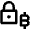 Cypto Currency Lock Icon from Nova Line Set