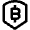 Cypto Currency Security Shield Icon from Nova Line Set