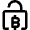 Cypto Currency Unlock Icon from Nova Line Set