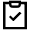 Check Clipboard Icon from Atlas Line Set