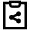 Clipboard Share Icon from Atlas Line Set
