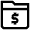 Dollar Folder Icon from Atlas Line Set