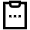 Dots Clipboard Icon from Atlas Line Set