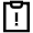 Exclamation Clipboard Icon from Atlas Line Set
