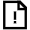 Exclamation File Icon from Atlas Line Set