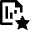 Stock Records Favourite Star Icon from Nova Line Set
