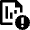Stock Records Warning Icon from Nova Line Set